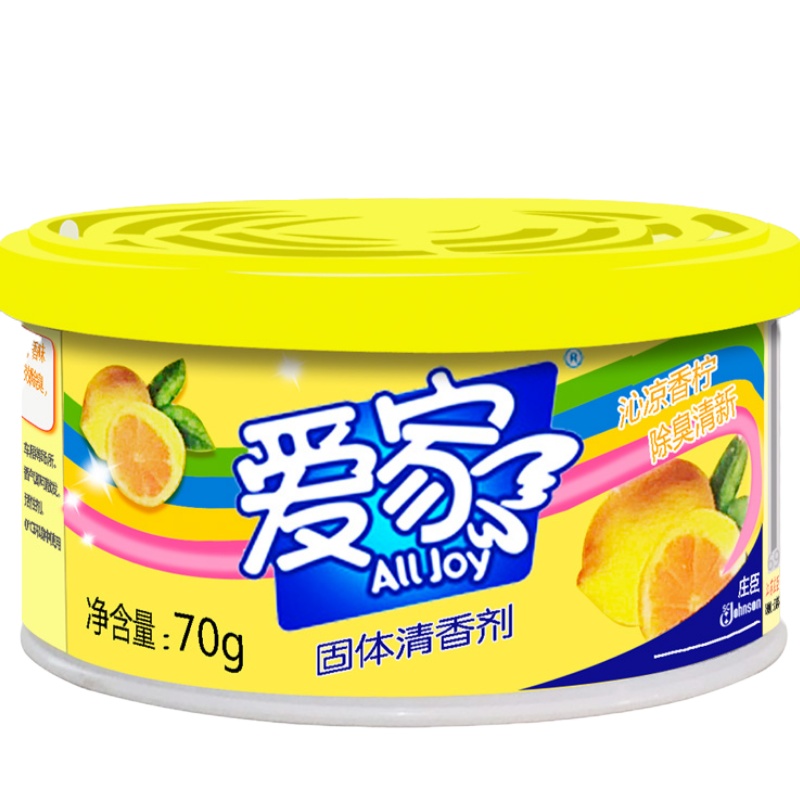 爱佳柠檬味固体清香剂