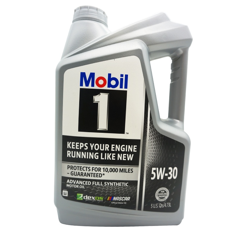 [新老版本随机发货]Mobil美孚 美国进口 1号5W-30 SN级 全合成机油 5QT/4.73L