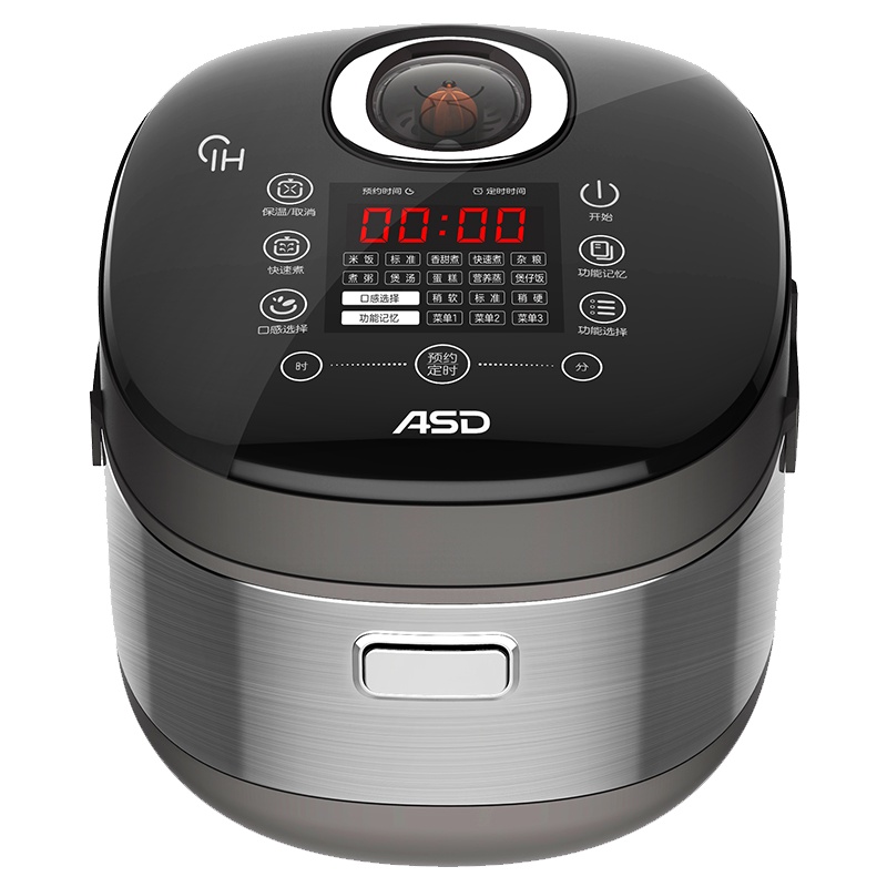 ASD/爱仕达IH电饭煲AR-F40I508电饭煲IH加热旋风钛金釜胆4L天幕触控面板