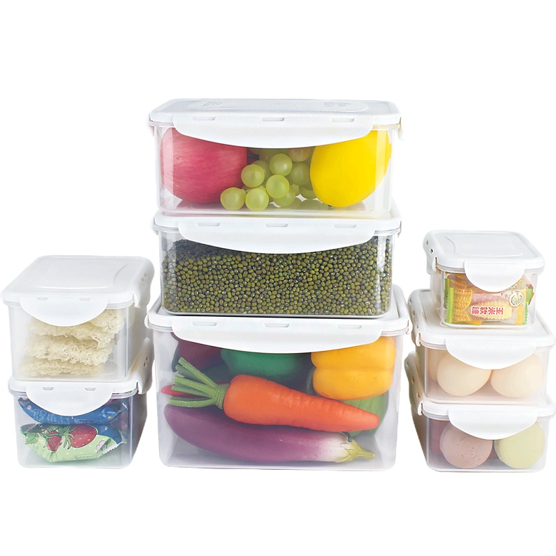 乐亿多加厚四扣密封八件套（加大容量）LT802