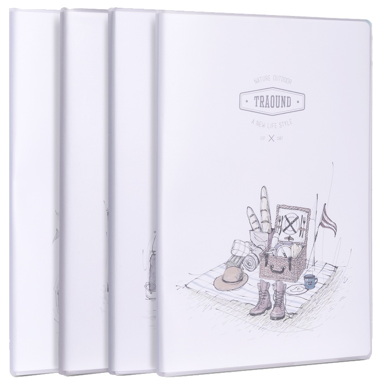 得力(deli) T1680 羊驼君系列学生胶套本套装 软抄本记事本 10本/装