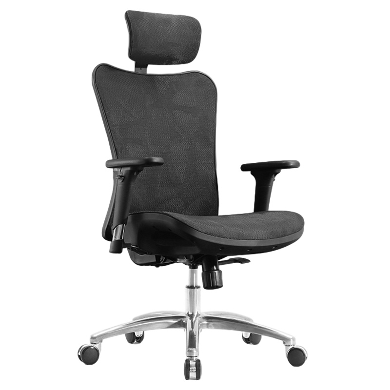 慧采云 办公家具人体工学舒适网布椅大班椅办公椅老板椅电脑椅