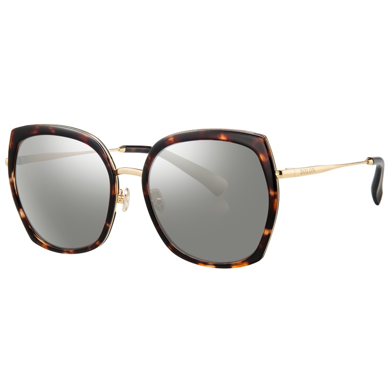 BOLON暴龙新款蝶形全框偏光太阳镜女士潮流个性的墨镜眼镜BL6059