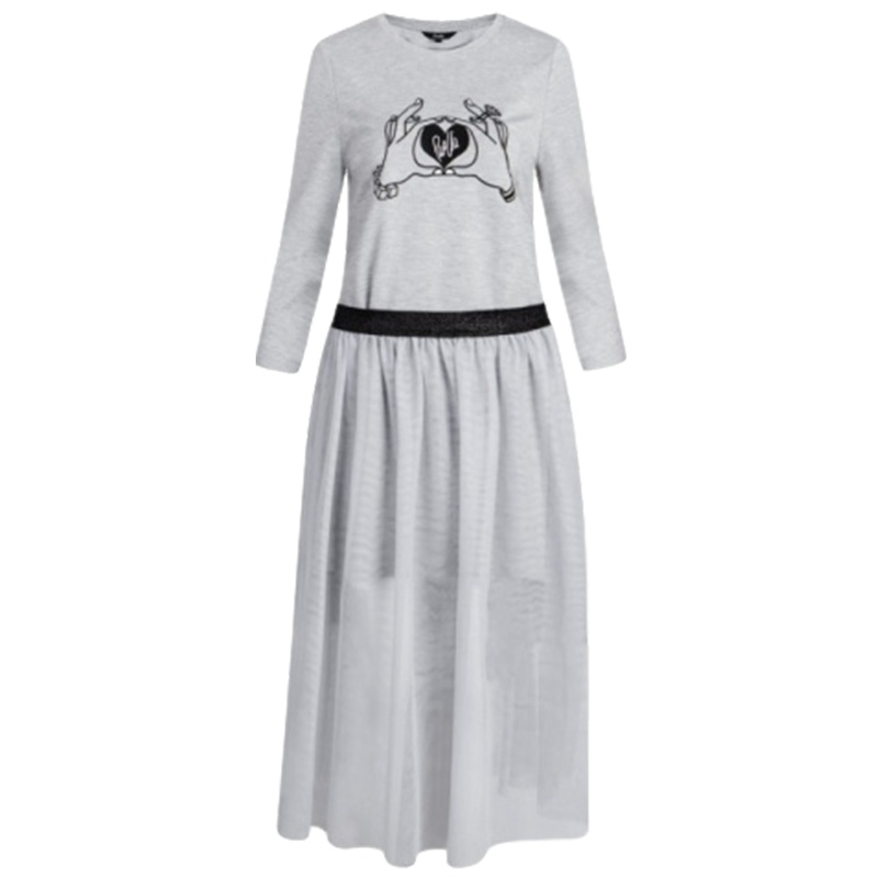 【福利款】拉夏贝尔长T恤半身裙套装