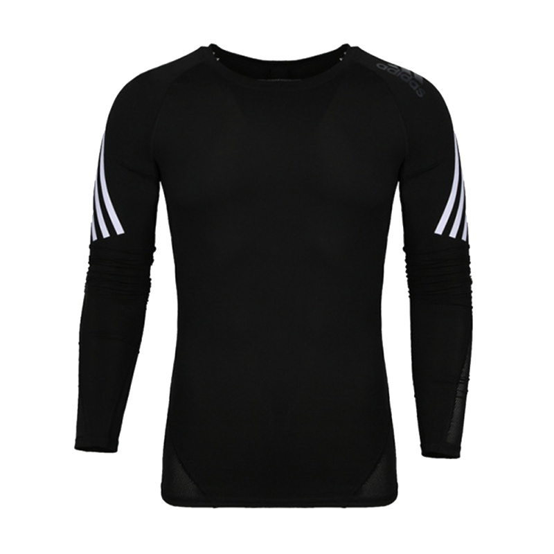 Adidas阿迪达斯男装健身运动紧身长袖T恤 DW8481