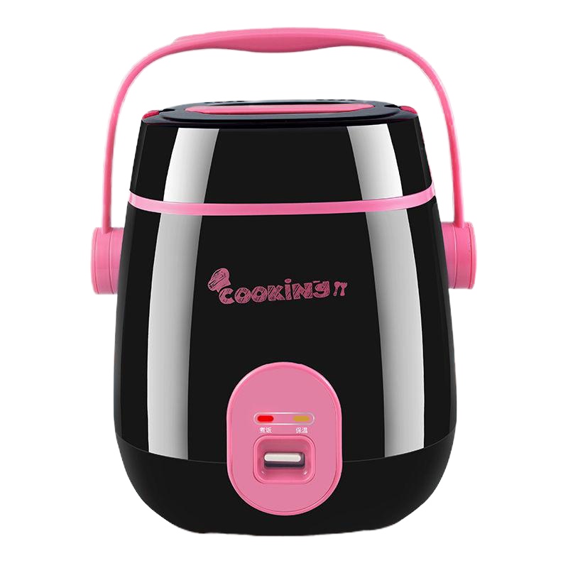 家用电饭煲小电饭锅迷你电饭煲纳丽雅(Naliya)1.2l学生宿舍电饭锅1人 白色机械豪华送量杯饭勺+蒸盘