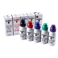 日本旗牌(Artline)雅丽EHJ系列办公印台补充印油50ml ESA-2N 绿色 1瓶装