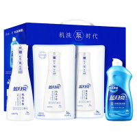 蓝月亮机洗绝配(660g梅洁净瓶+600g梅洁净袋×2+500g手洗翻盖)
