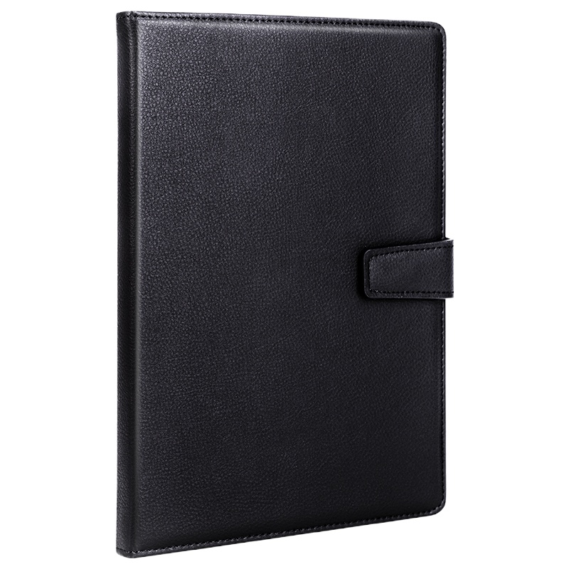 Zs-得力(deli)3302 16K120张商务磁扣皮面本办公用品 工作记事本会议记录本笔记本子文具 黑色