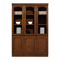 DYUANS东原办公家具原泰系列文件柜中三门书柜E-8331B