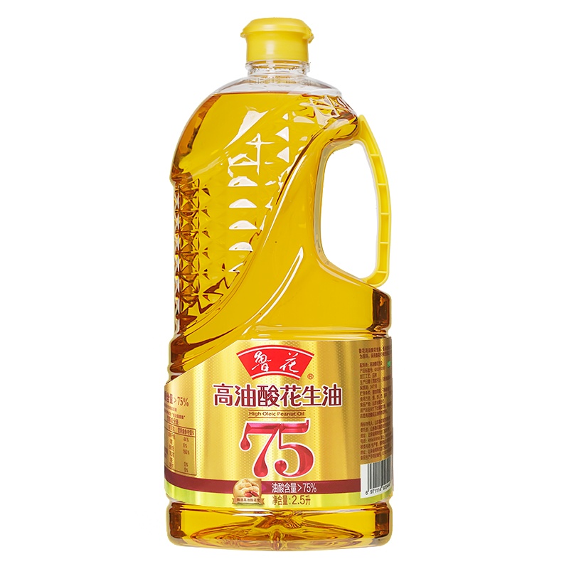 鲁花高油酸花生油2.5L