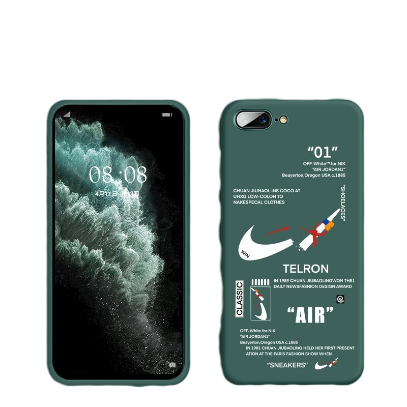 魔画(MOHUA)苹果8/7/SE2手机壳液态硅胶iPhone8plus/7p潮牌男女款6sPlus全包