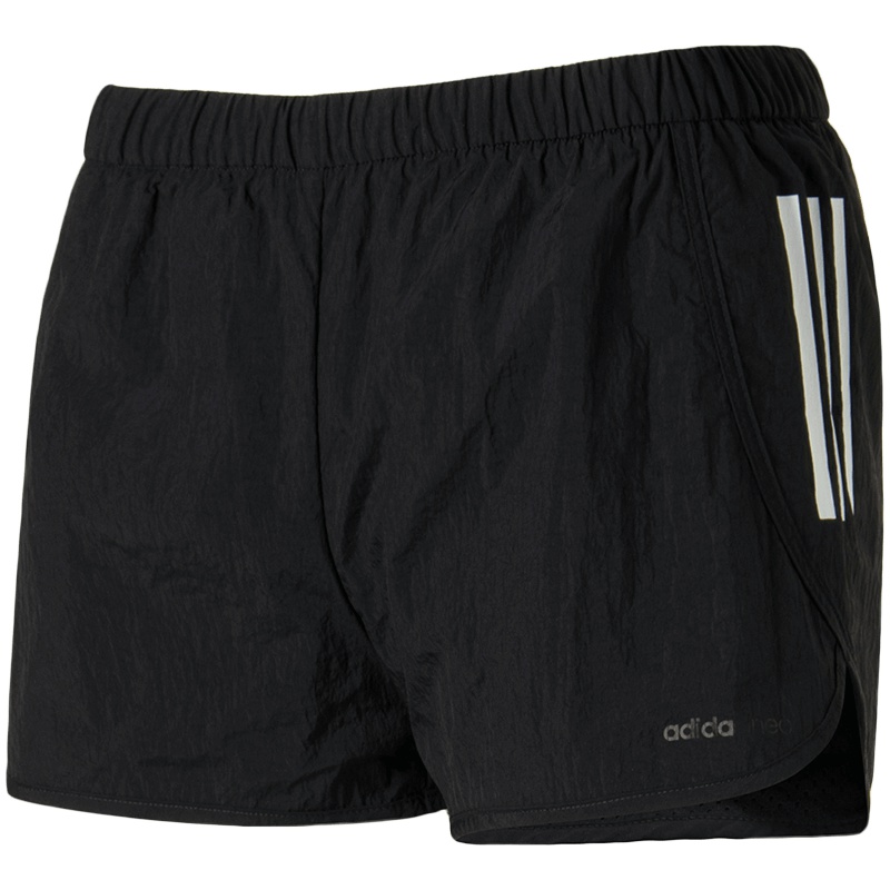 adidas阿迪达斯NEO女子运动短裤休闲运动短裤DU4400 L DU4400黑/白