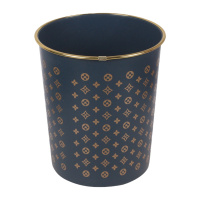 智星宝(ZHIXINGBAO) LH 印花纸篓卫生桶垃圾桶 8L 塑料垃圾桶 办公室 家用垃圾桶