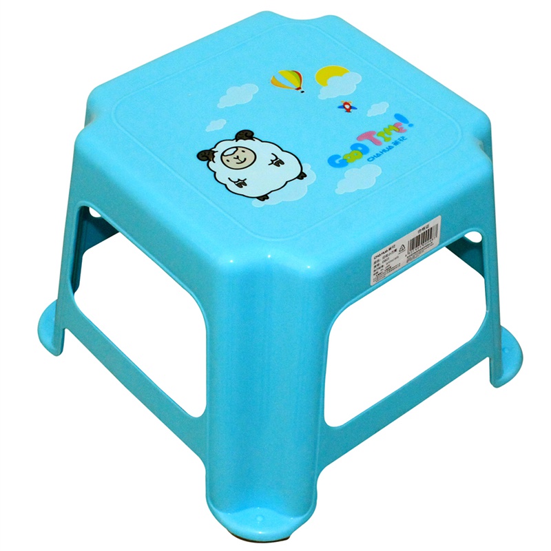 茶花母婴幼儿童塑料凳子加厚型宝宝小矮板凳 0801(蓝色)