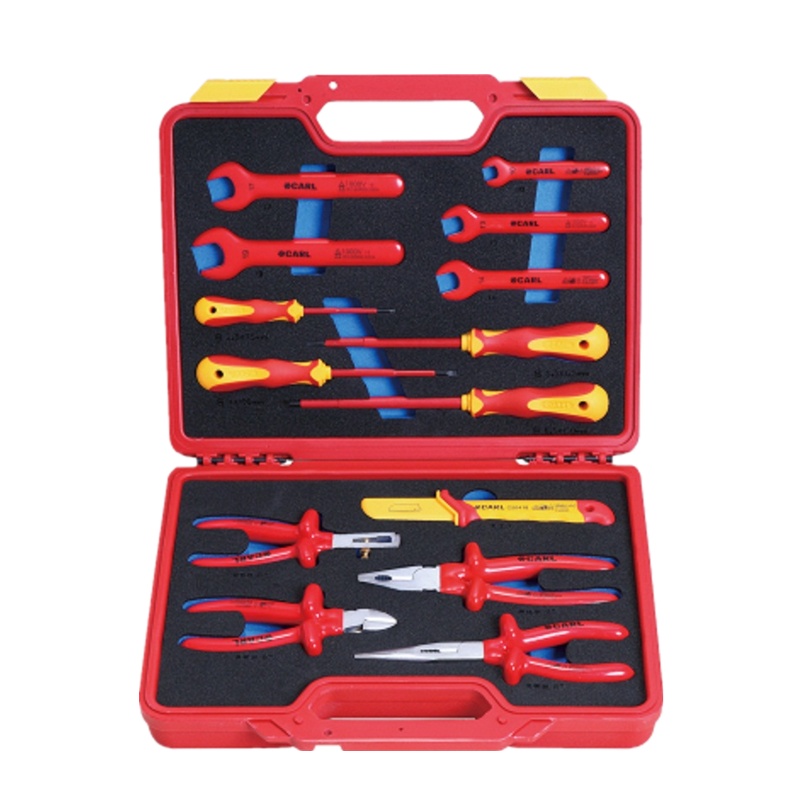 [卡尔]15件电工绝缘工具组套