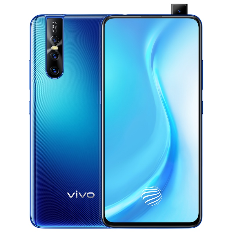 vivo S1 pro钟情蓝 6+128G 3200万AI高清自拍 超广角后置三摄拍照手机 移动联通电信全网通4G手机
