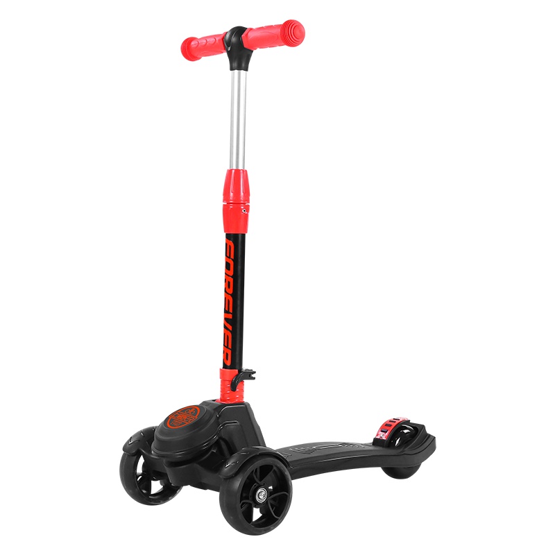 永久滑板车儿童1-3-6-12岁2四轮闪光轮小孩男孩滑滑车单脚女宝宝溜溜车