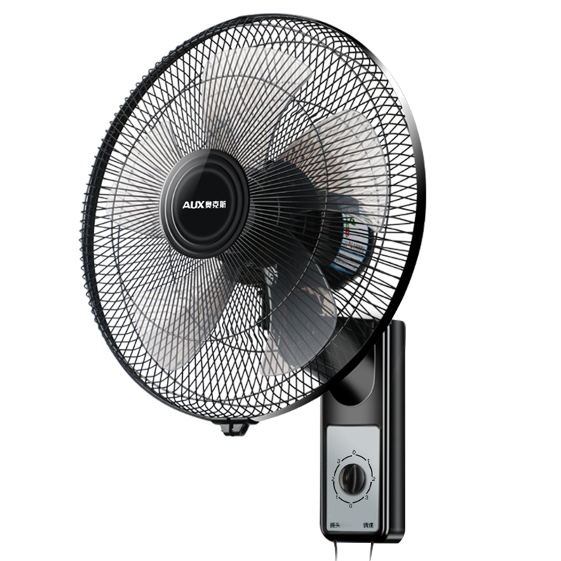 骆驼壁扇挂壁式电风扇家用餐厅壁挂式墙壁工业摇头挂扇大风扇商用 16寸遥控款