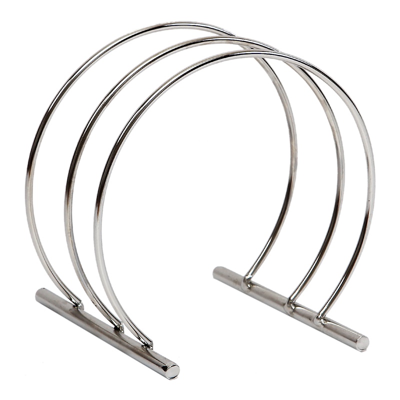 欧润哲(ORANGE) 不锈钢圆形砧板架多功能刀座切菜板锅盖架子厨房置物架收纳架108906