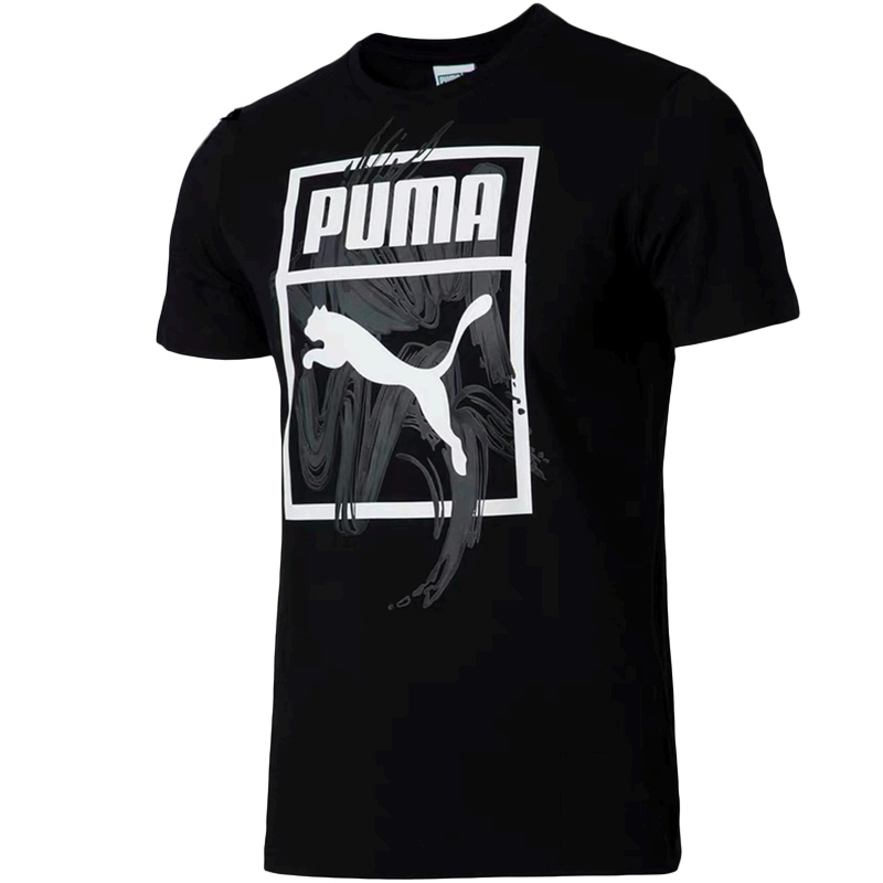 PUMA彪马 男子休闲运动短袖T恤579411
