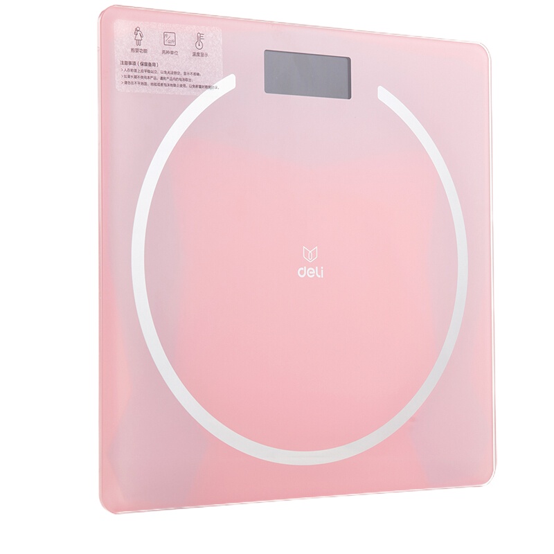 得力86101电子体重秤