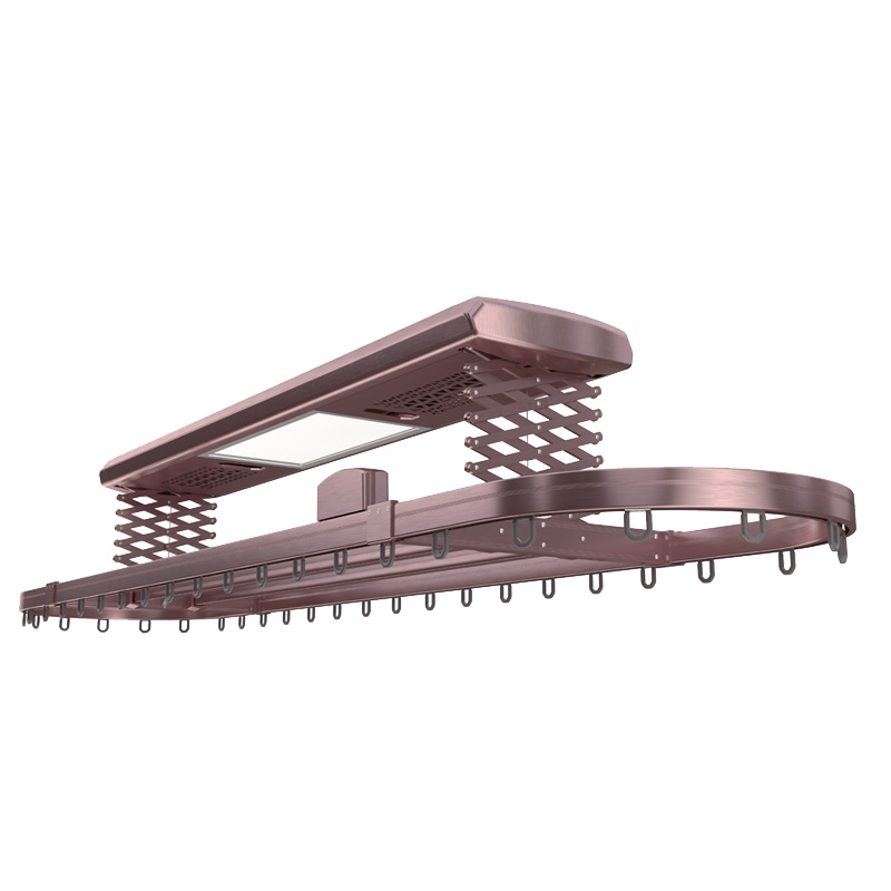 顶固(Topstrong)家用智能晾衣架DM35-7-N1524环形3D全自动讴歌红四杆