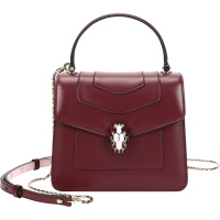 BVLGARI 宝格丽 女士SERPENTI FOREVER系列牛皮蛇头扣手提单肩斜挎包 288891