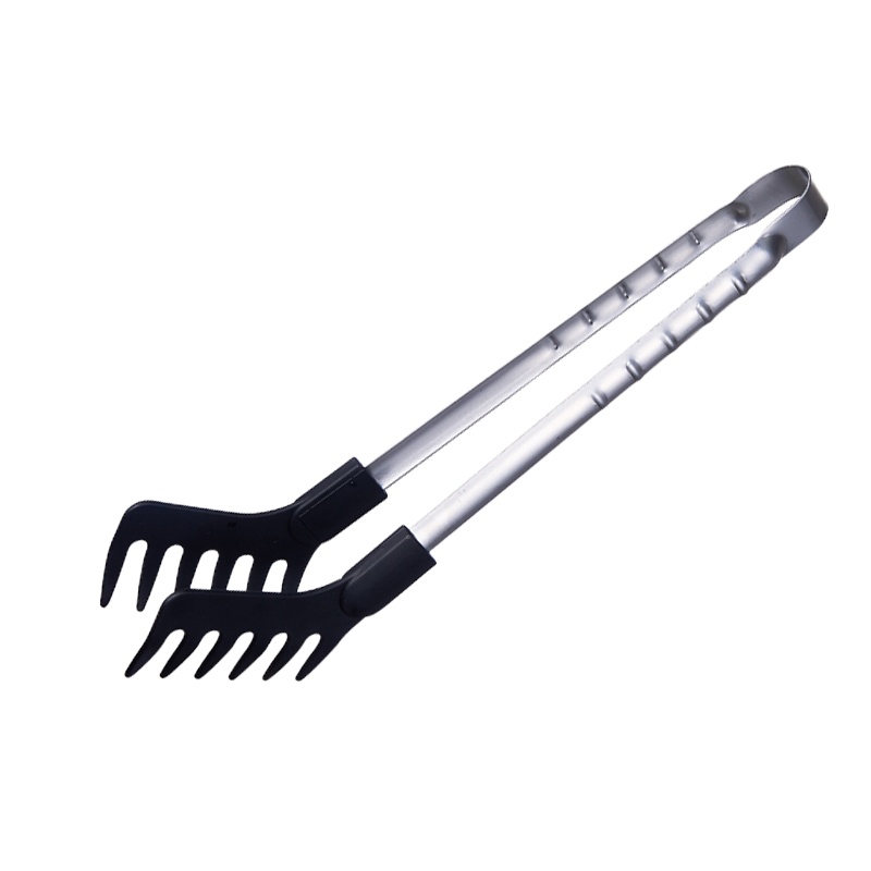 捞面条夹子长柄不锈钢防烫夹