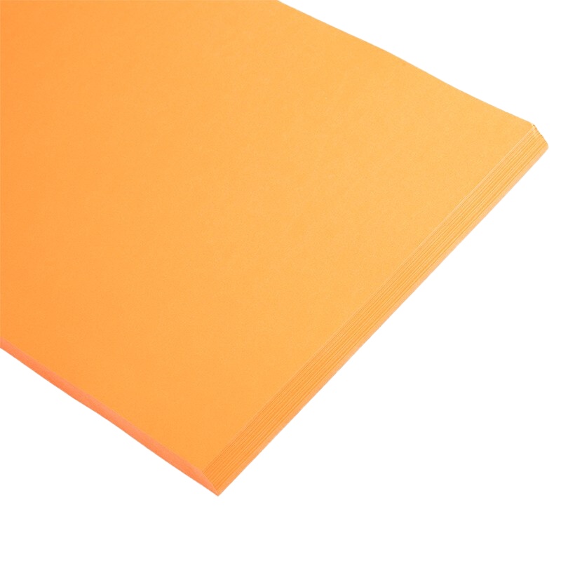 锦蝶 80g A4纸 100张/包 橙色