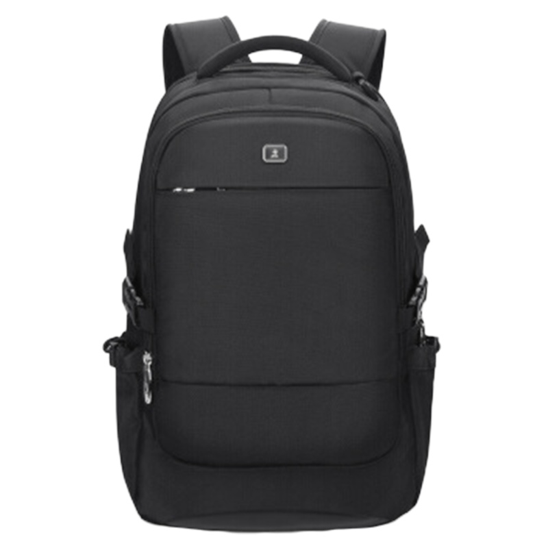 稻草人 15.6英寸大容量电脑双肩包 黑色