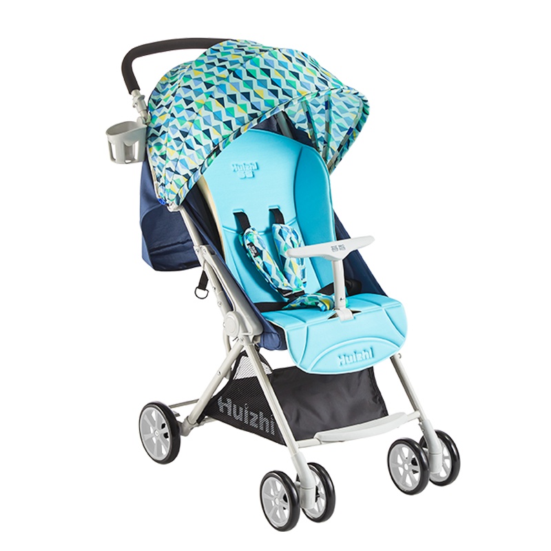 荟智(Huizhi)婴儿推车轻便折叠可坐可躺舒适安全承重15KG净重5.9KG高景观便携宝宝推车