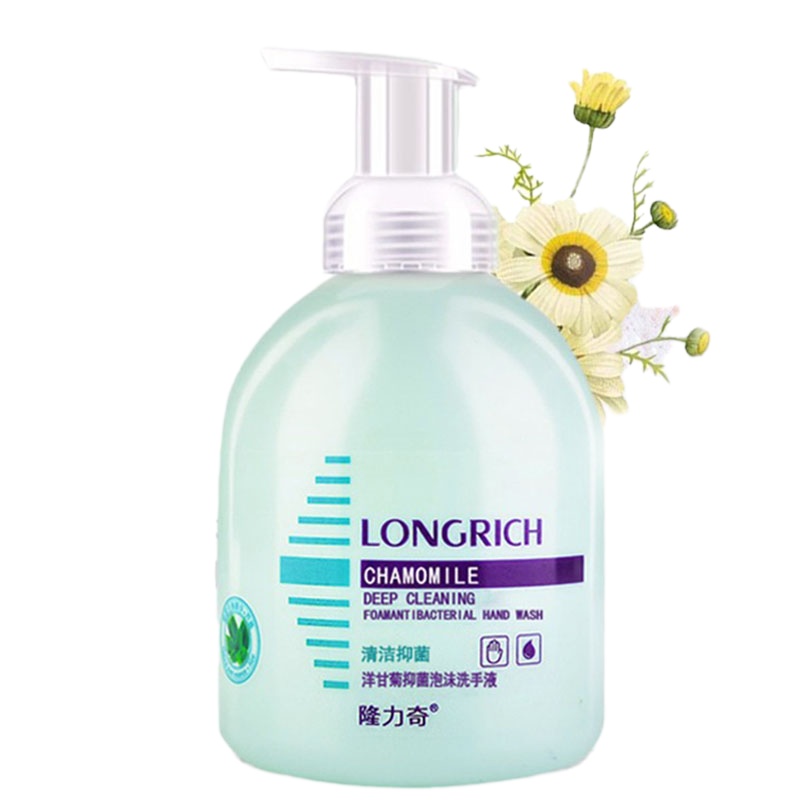 隆力奇 洋甘菊泡沫抑菌洗手液500g(单位:瓶)