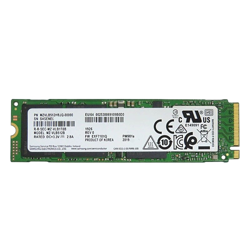 Lenovo 256G M.2 PCIE M2 NVME 2280 SSD三星笔记本固态硬盘