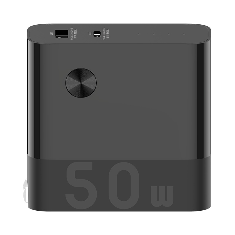 ZMI(紫米)50W充电器充电宝二合一45W充电插头苹果PD18W双口移动电源适用于苹果14Macbook小米10至尊版