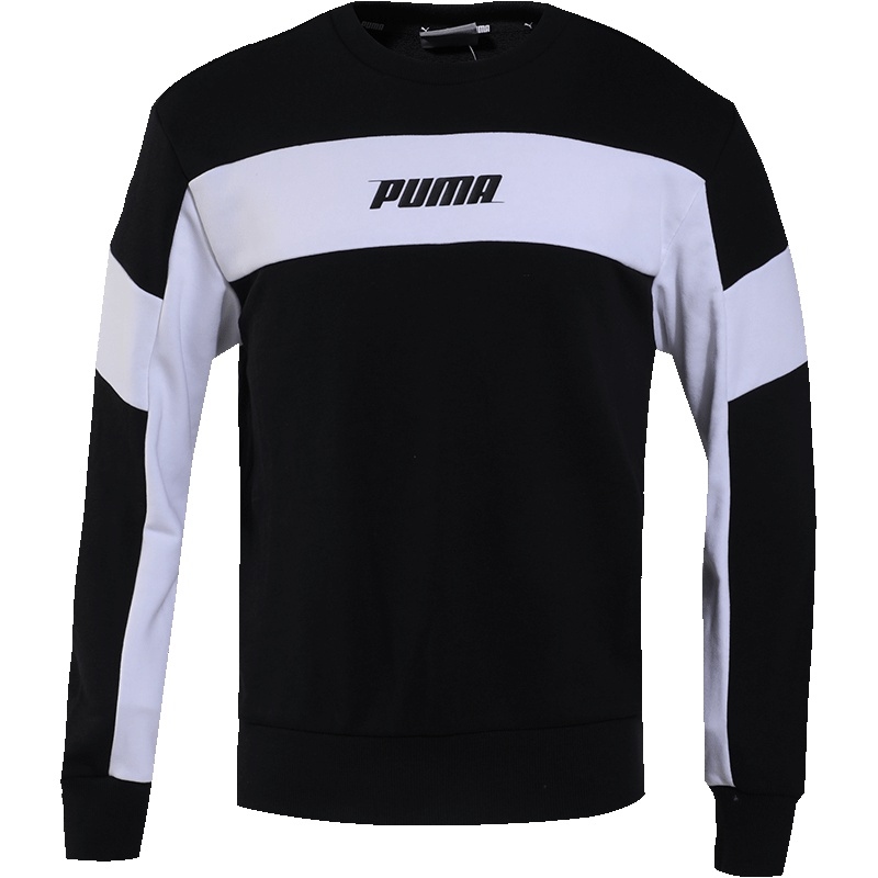 PUMA彪马男装 2019春季新款运动休闲舒适透气套衫卫衣844140