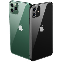 可波 苹果13手机壳玻璃壳全包iphone13promax保护套13mini防摔外壳透明玻璃12时尚液态硅胶软边磨砂质感