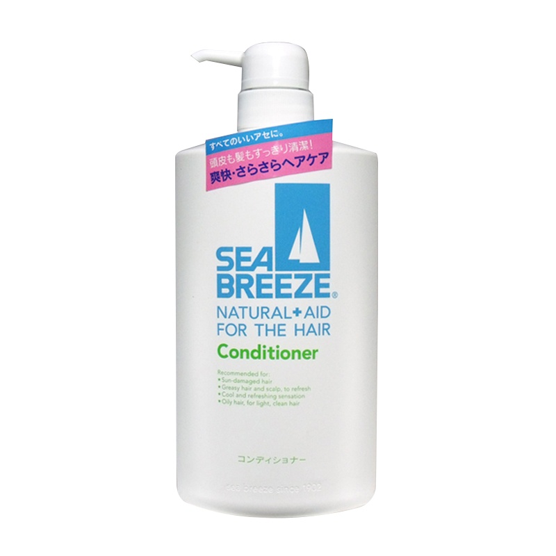 资生堂(Shiseido)旗下 SeaBreeze 海帆 滋润修复护发素 600ml 丝质顺滑 各种发质 所有人群