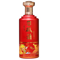 藏茗山砥酒红运当头中国贵州酱香型白酒500mlx1瓶