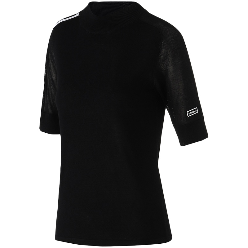 【自营】adidas阿迪达斯三叶草女装运动服LOGO圆领短袖T恤EI4237