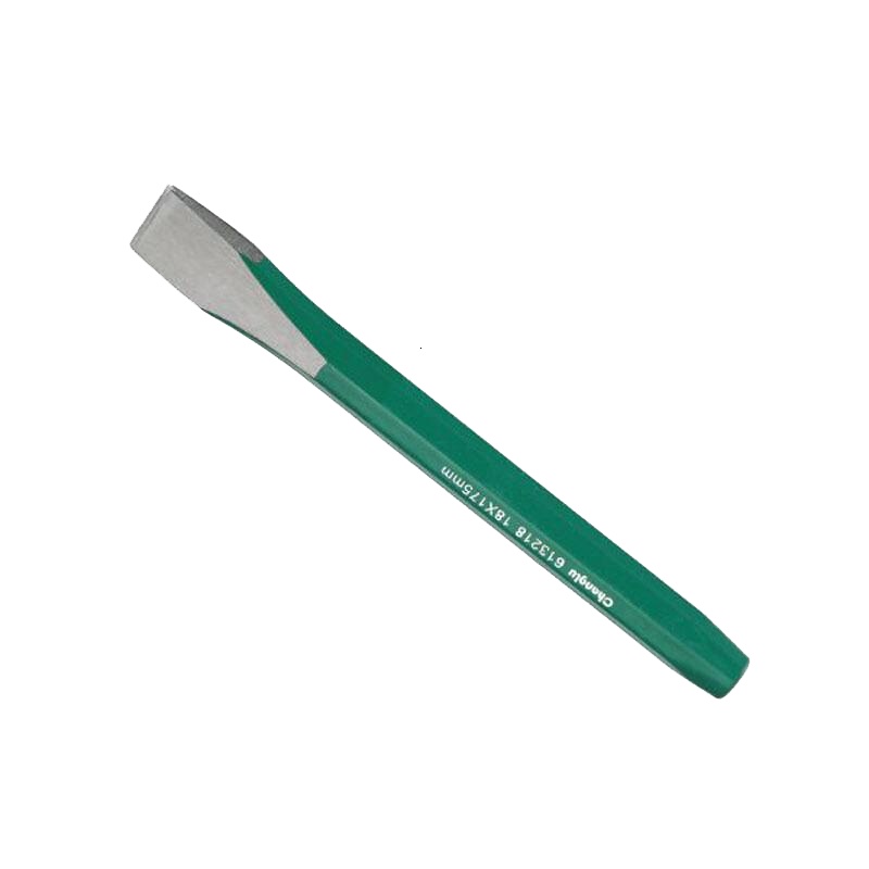 长鹿20×12×200MM八角钢扁凿 石扁凿石工凿