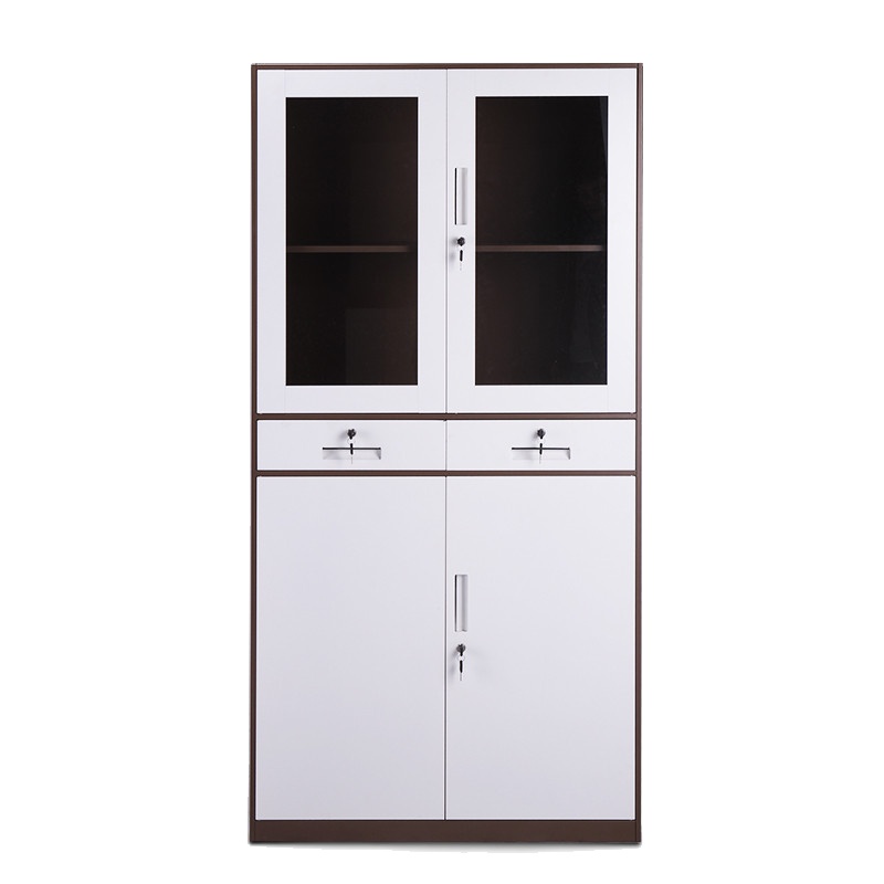 [万保]铁皮文件柜 文件柜 钢制文件柜 中二斗器械柜