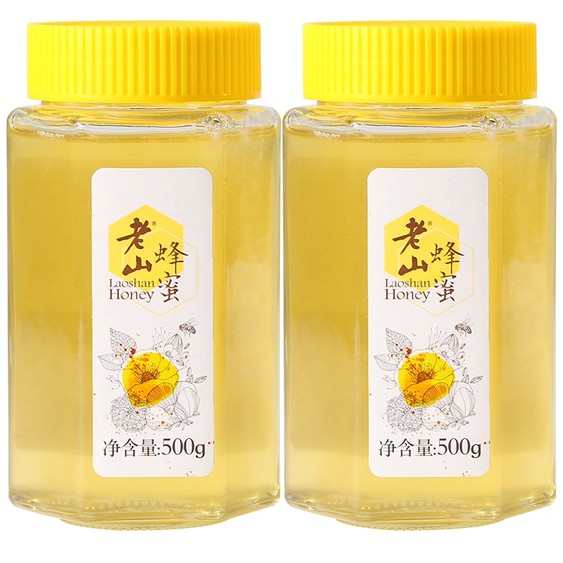 老山牌蜂蜜500克/瓶x2瓶