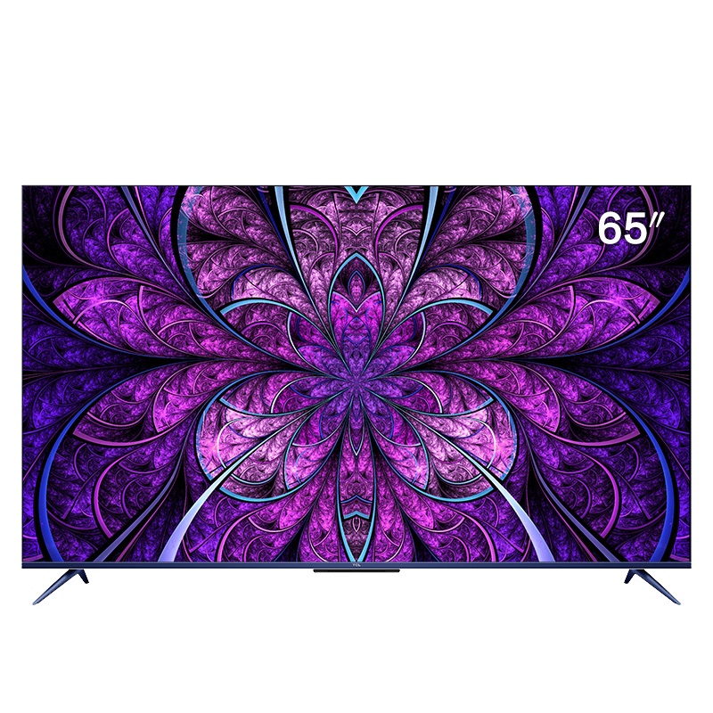 TCL 65N6 65英寸液晶平板电视机 4K超高清 原色高色域 超薄金属机身 全面屏 智慧屏 人工智能 教育电视