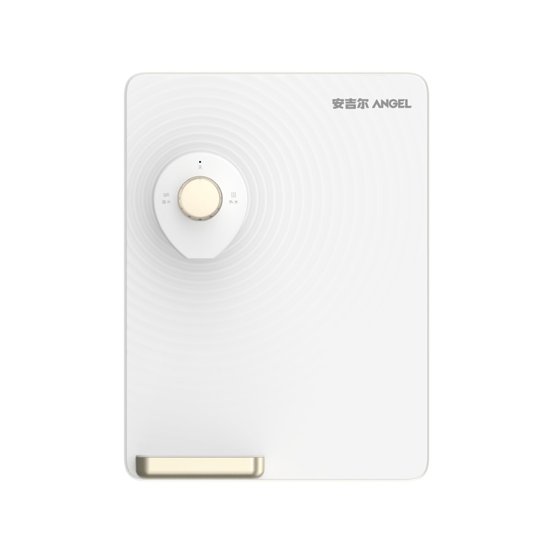 安吉尔(ANGEL)家用管线机 壁挂式饮水机 净水器搭配伴侣 无泵双水箱 双流道速热Y3315BK-G温热款