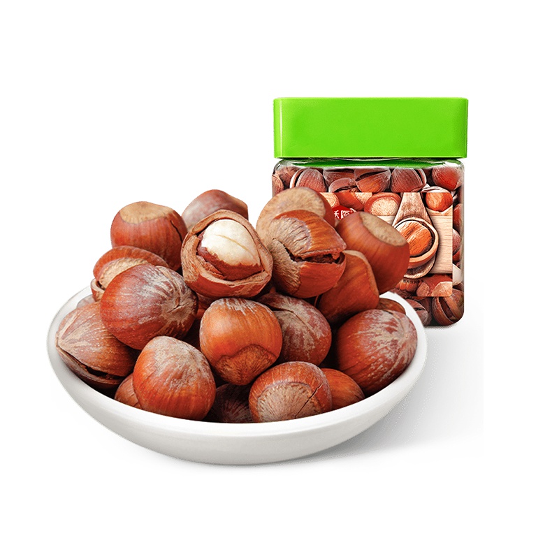 沃隆榛子350g(罐装)坚果 炒货大颗饱满