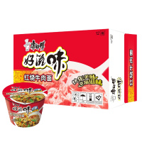 康师傅 好滋味桶面12入 整箱