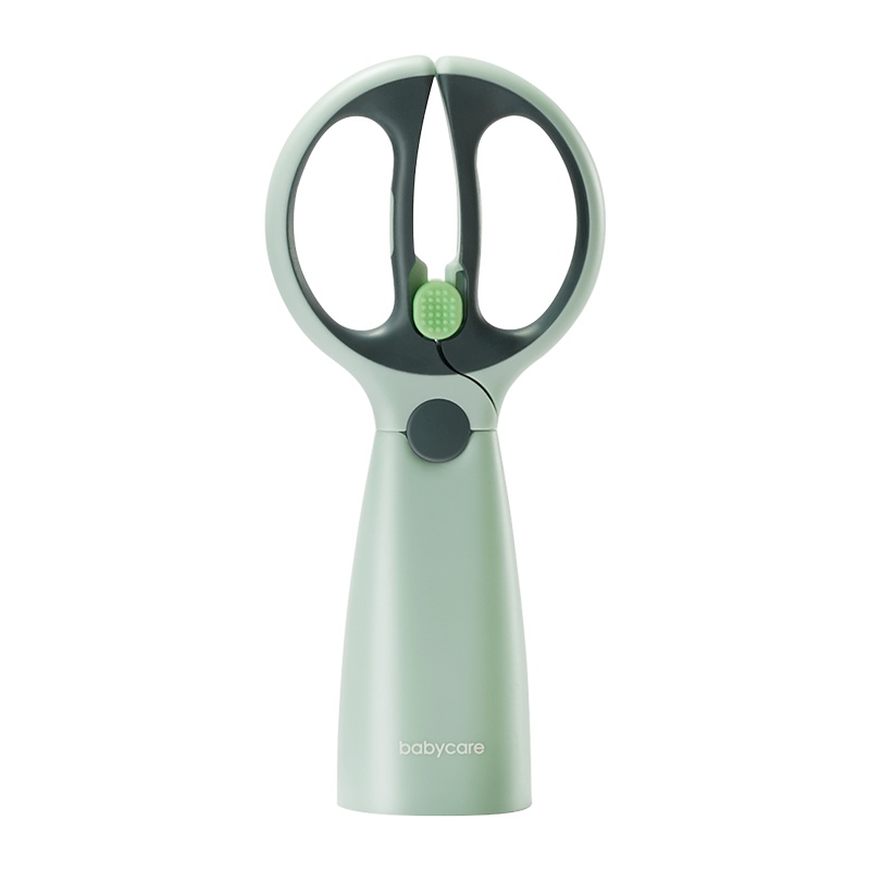 babycare陶瓷辅食剪婴儿辅食工具剪刀便携儿童宝宝食物研磨器神器 婴童剪刀 云雾绿