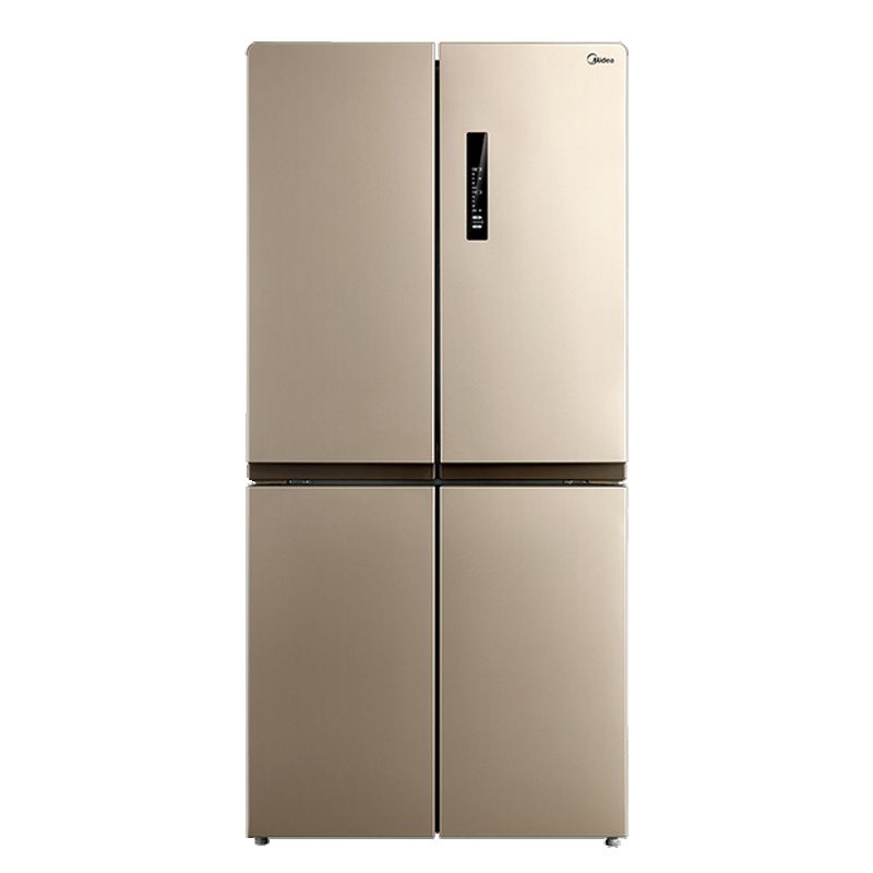 美的（Midea）BCD-468WTPM(E) 468升十字对开门多门冰箱 纤薄机身 变频节能 风冷无霜 静音省电 家用