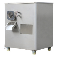 乐创 lecon 商用400B型不锈钢切肉机 肉食店食堂多用切肉绞肉机 LC-J-QR400B